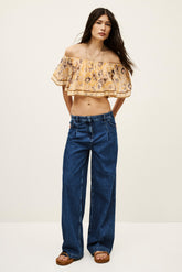 Anthea Top Jaune - ba&sh discount