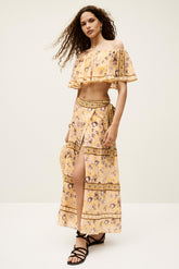 Amalia Skirt Jaune - ba&sh outlet