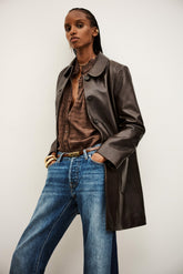 3/4-Length Coat Madie Marron - ba&sh outlet