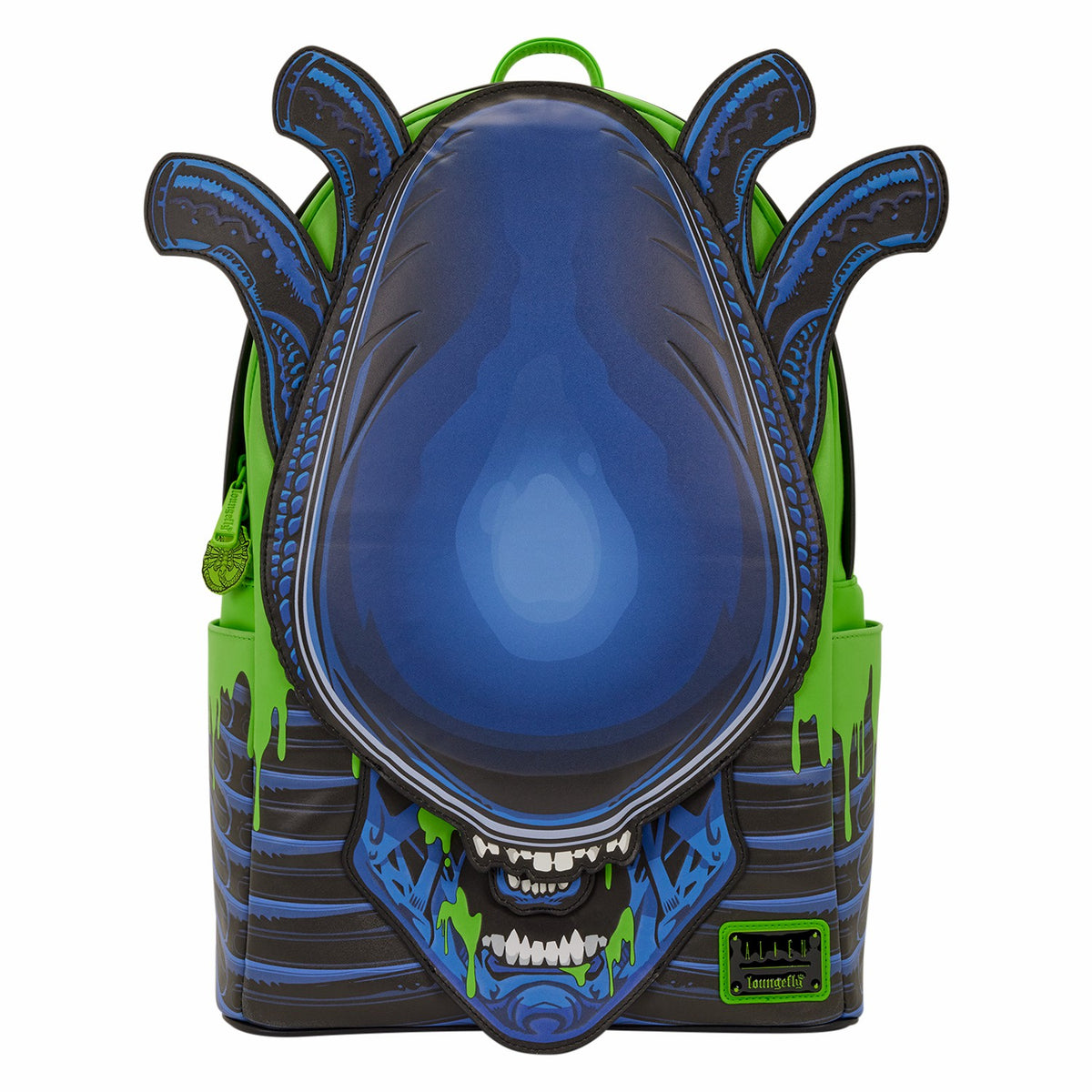 Loungefly Alien Xenomorph Cosplay Glow Full-Size Backpack