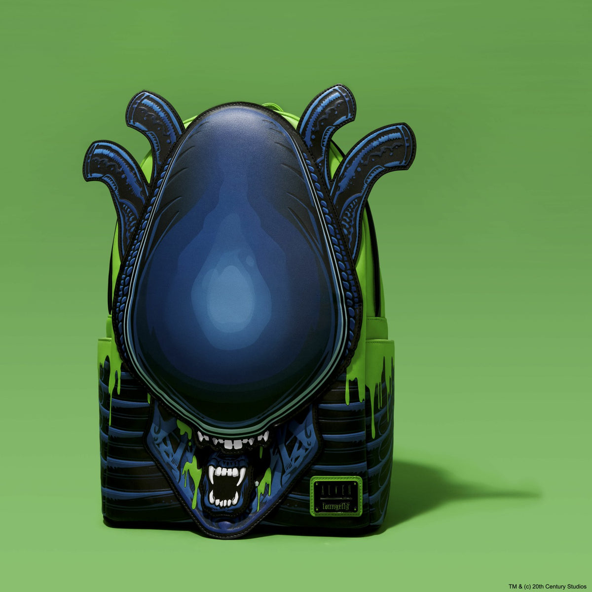 Loungefly Alien Xenomorph Cosplay Glow Full-Size Backpack