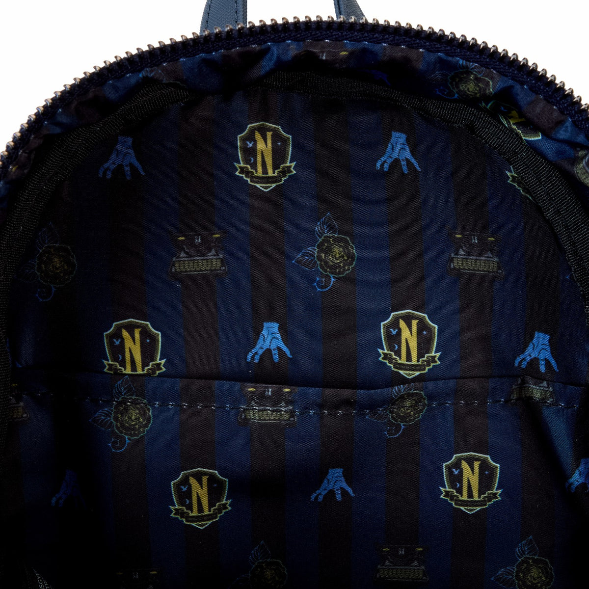 Loungefly Wednesday Nevermore Academy Castle Glow Mini Backpack
