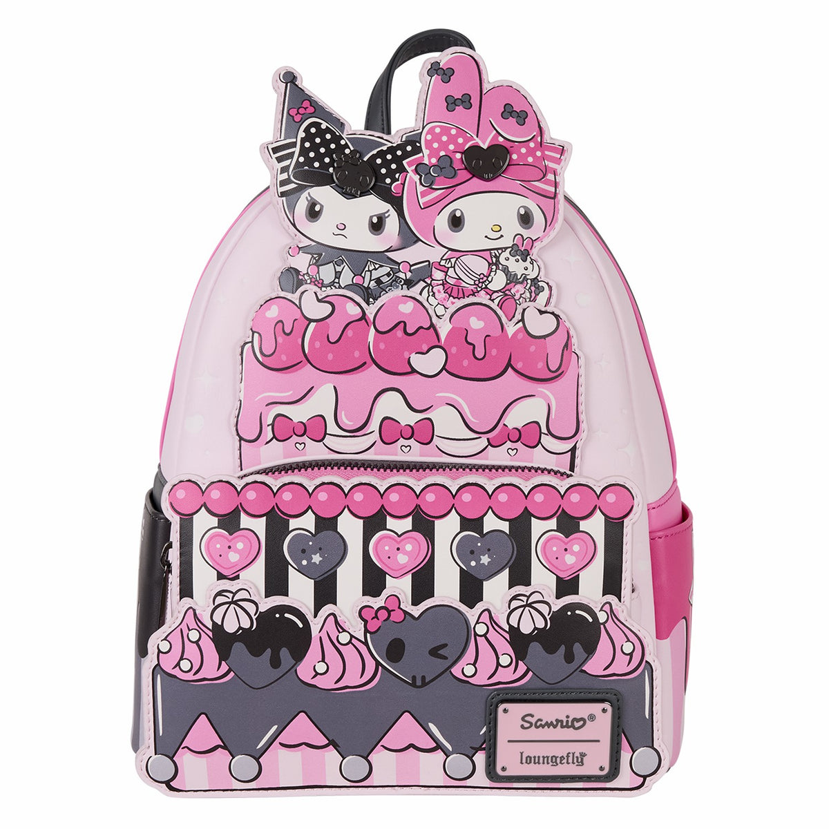 Loungefly Sanrio My Melody & Kuromi Cake Mini Backpack