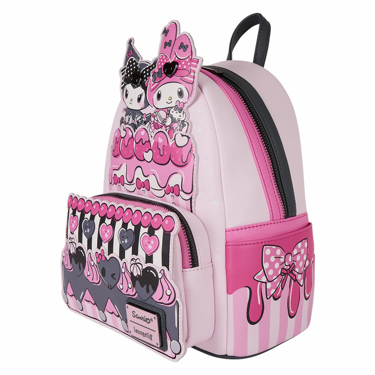 Loungefly Sanrio My Melody & Kuromi Cake Mini Backpack