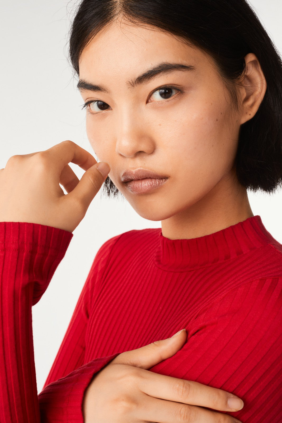 Long-Sleeved T-Shirt Mystic Rouge - ba&sh outlet