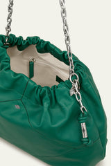 Leather Tote Bag June Green - ba&sh on sale